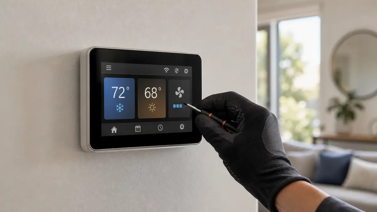 kumo cloud interface adapter wired to a Mitsubishi head in Woodland Hills 91367